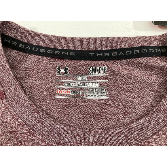 Northeastern Huskies T-Shirt Men’s S Red Under Armour NCAA College Sports - Picture 5 of 8